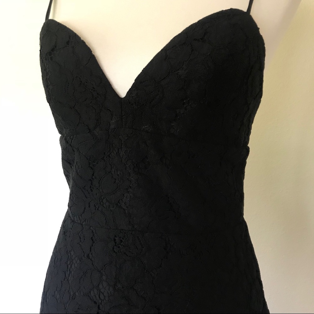 Black Lace Dress - Picture 3 of 5